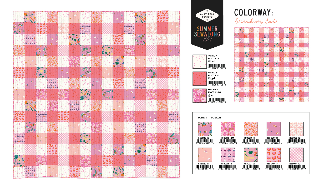 strawberry soda quilt