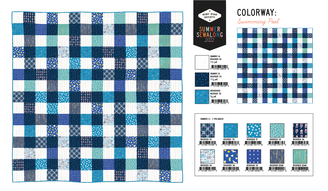 blue plaid quilt